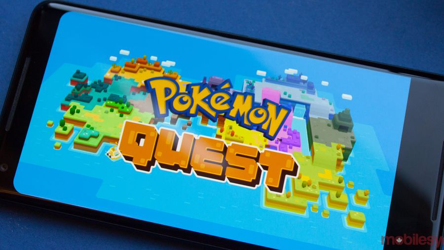 Pokemon Quest title screen