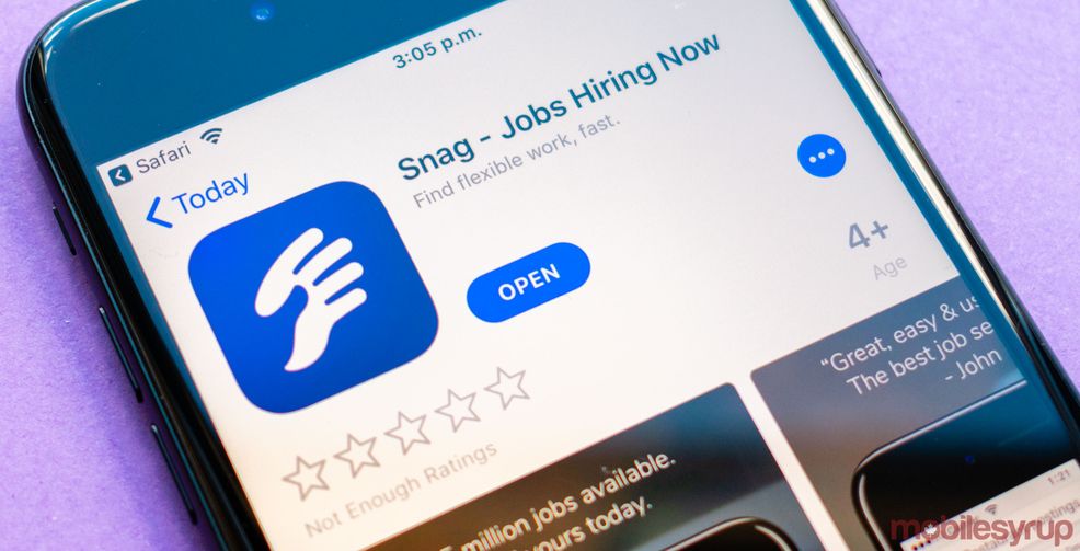 Online hourly employment platform Snag launches in Canada