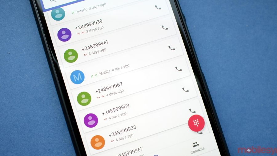 Spam callers