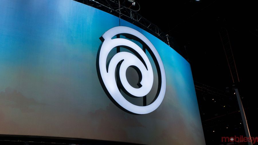 Ubisoft logo on wall