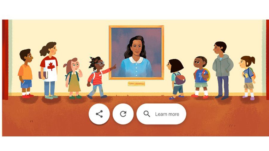 A new Google Doodle honours Viola Desmond