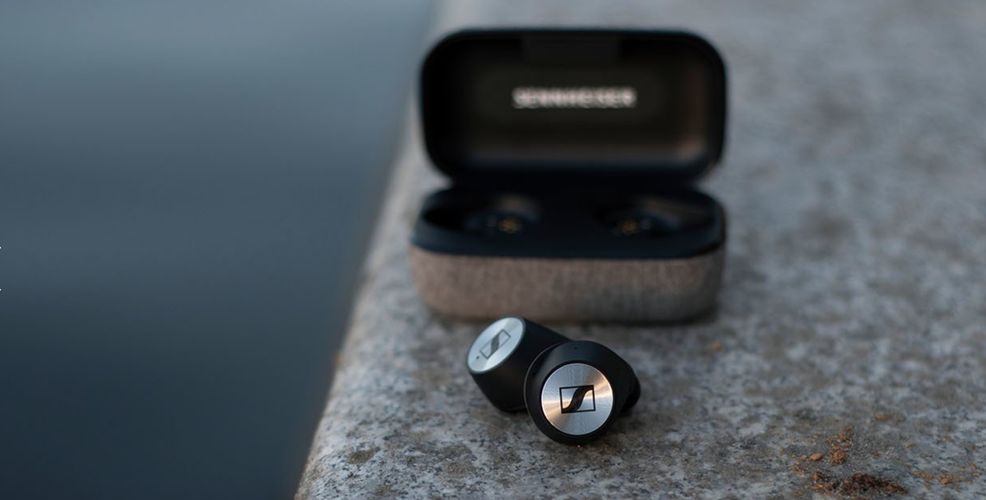 Sennheiser’s newest headphones are a pair of high-end wireless earbuds