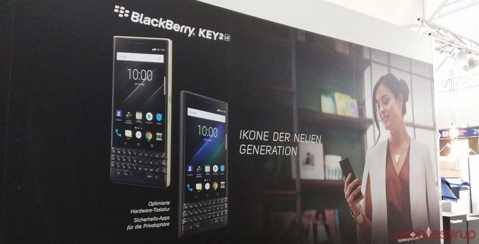 BlacKBerry KEY2 LE revealed before official unveiling