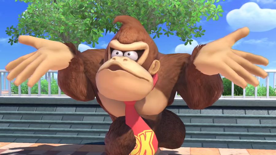 Donkey Kong confused Super Smash Bros.