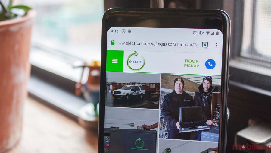 Electronic Recycling Association website