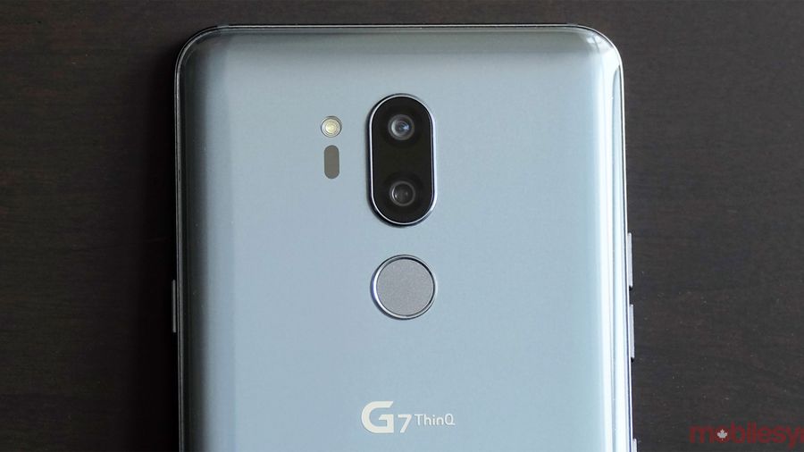 LG G7 Thin Q camera