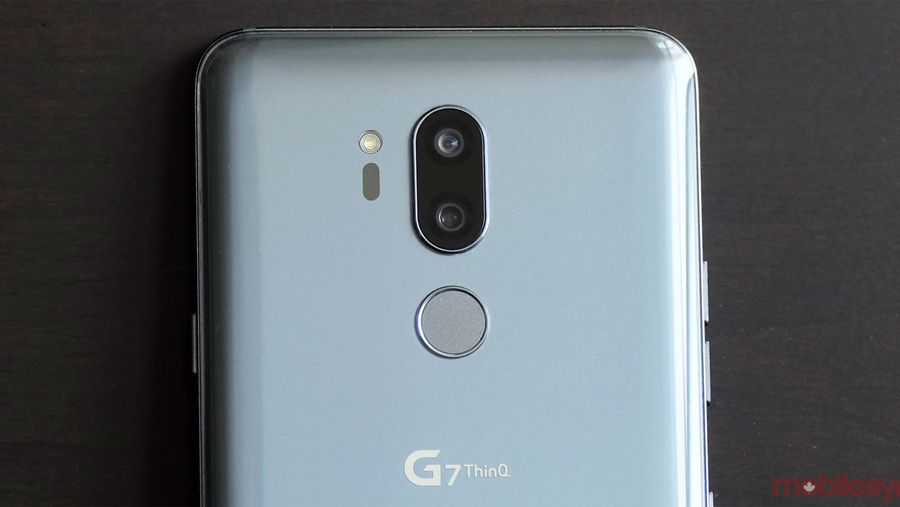 LG G7 Thin Q camera