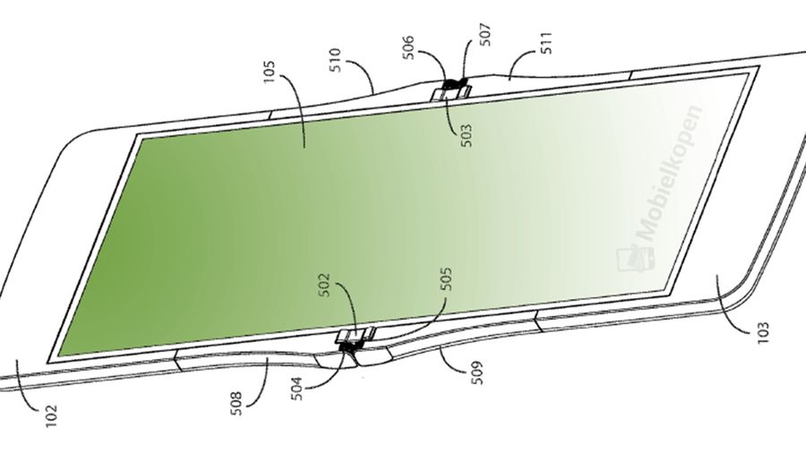 Motorola folding phone patent