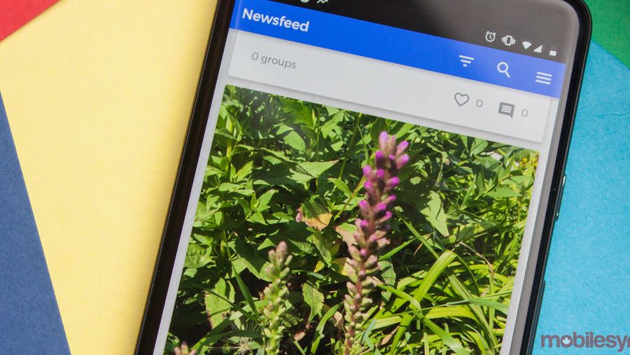 NatureLynx app on Android