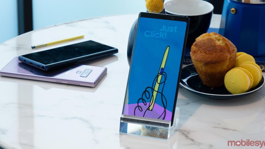 Note 9 display