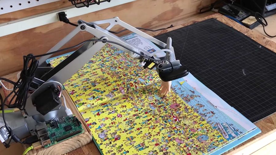 There's Waldo robot finding Waldo