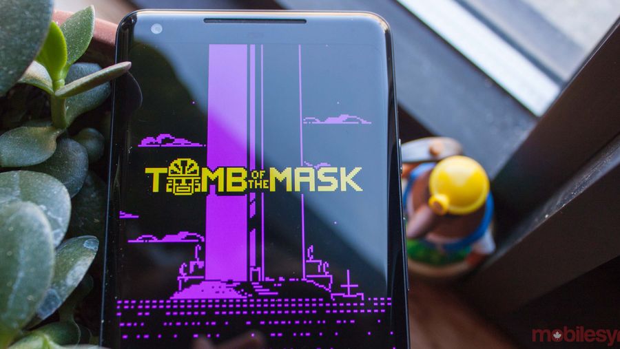 Tomb of the Mask title screen