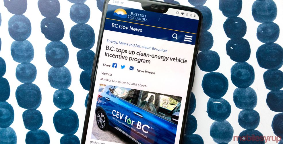 B.C. Government contributes $10 million to Clean Energy Vehicle Program