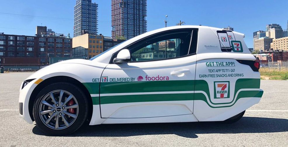 Vancouver-based Electra Meccanica partners with 7-Eleven