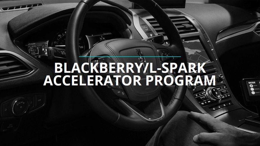 BlackBerry and L-Spark accelerator program