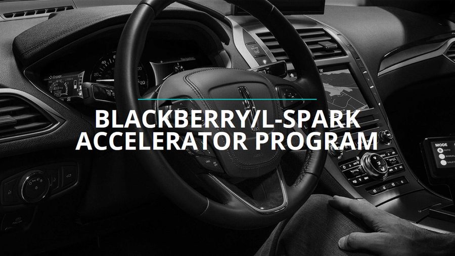 BlackBerry and L-Spark accelerator program