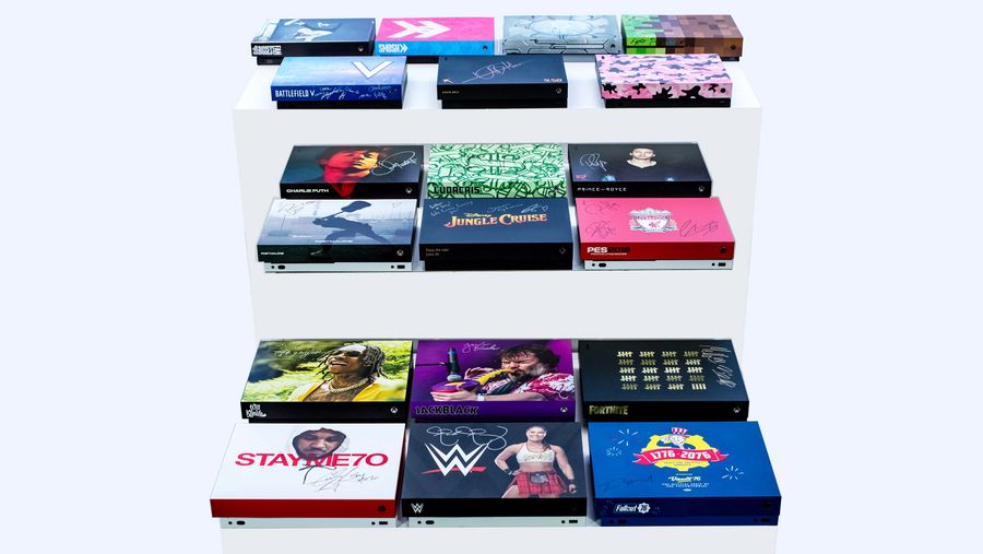 Custom Xbox One X consoles