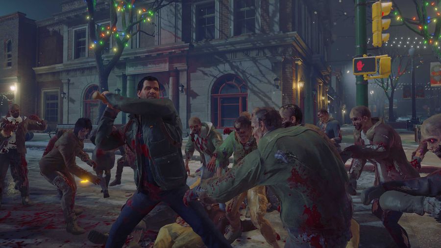 Dead Rising 4 Frank West fights zombies