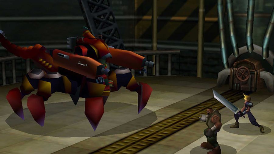 Final Fantasy VII Cloud and Barrett