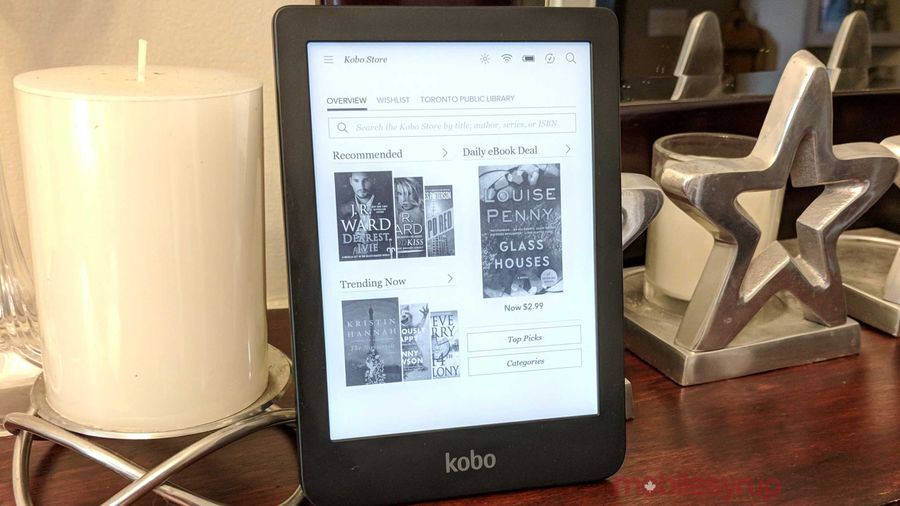 Kobo Clara HD on table