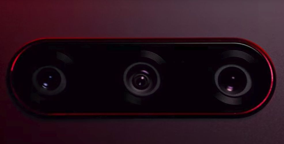 LG V40 triple rear cameras