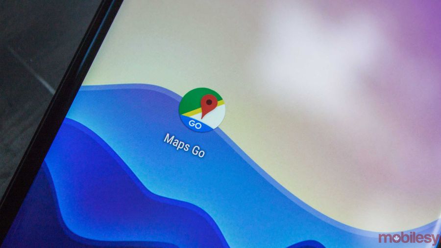 Maps Go app
