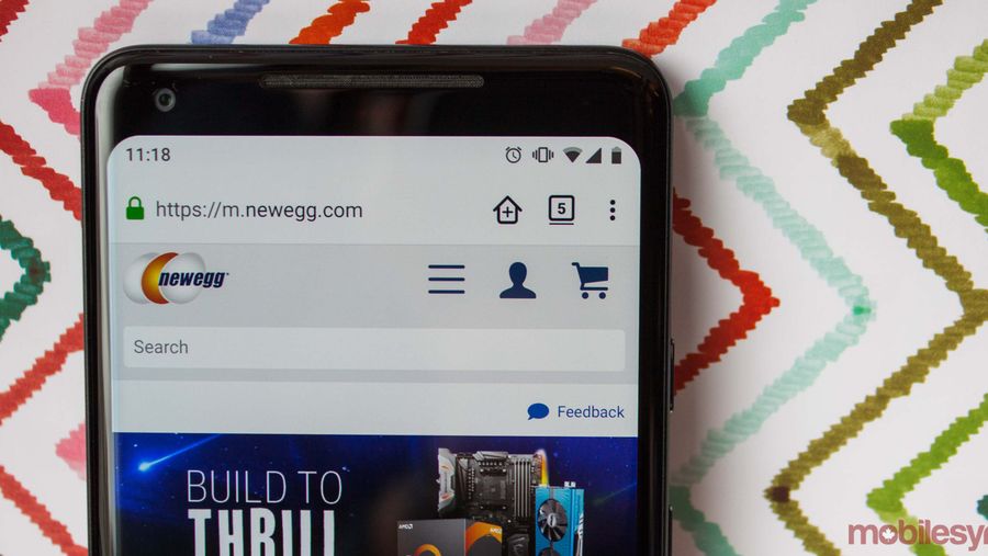 Newegg website