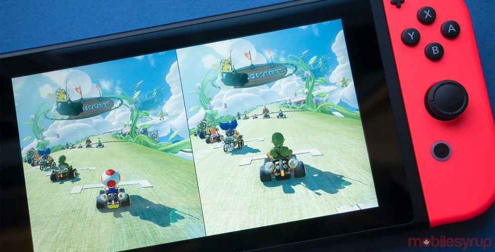Nintendo Switch Mario Kart 8 Deluxe multiplayer