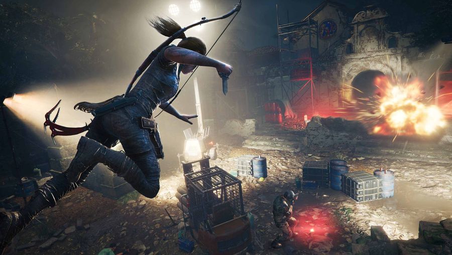 Shadow of the Tomb Raider combat