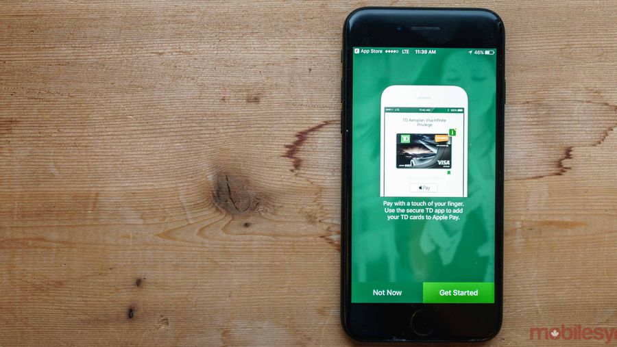 TD Canada app