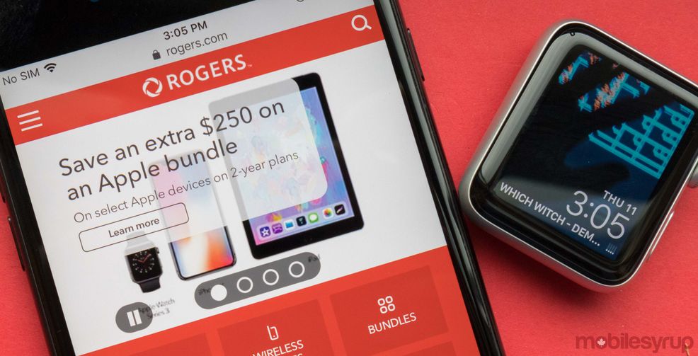 Rogers offering $250 discount on Apple Watch, iPad with iPhone purchase