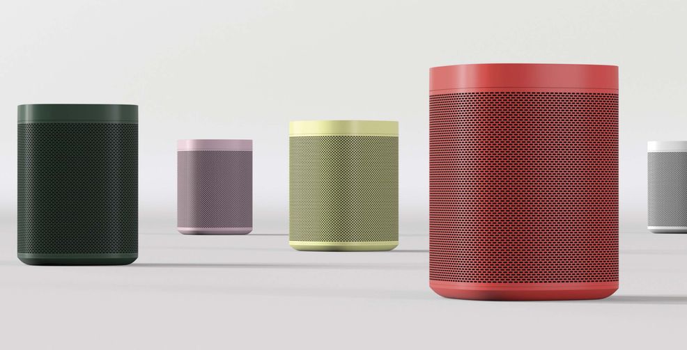Sonos announces five new colours for the Sonos One speaker