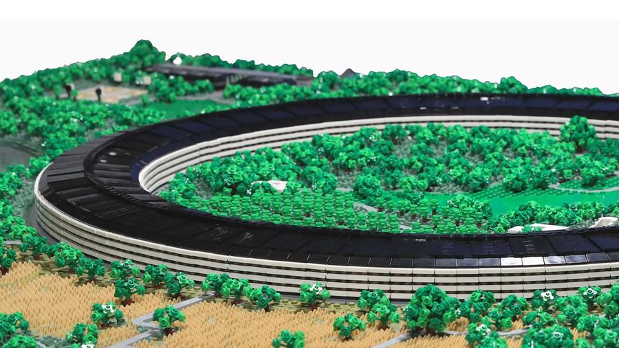 Apple Park in Lego