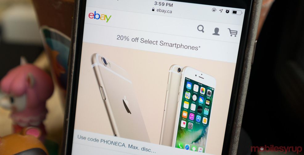 Get 20 percent off high-end smartphones at eBay.ca this weekend