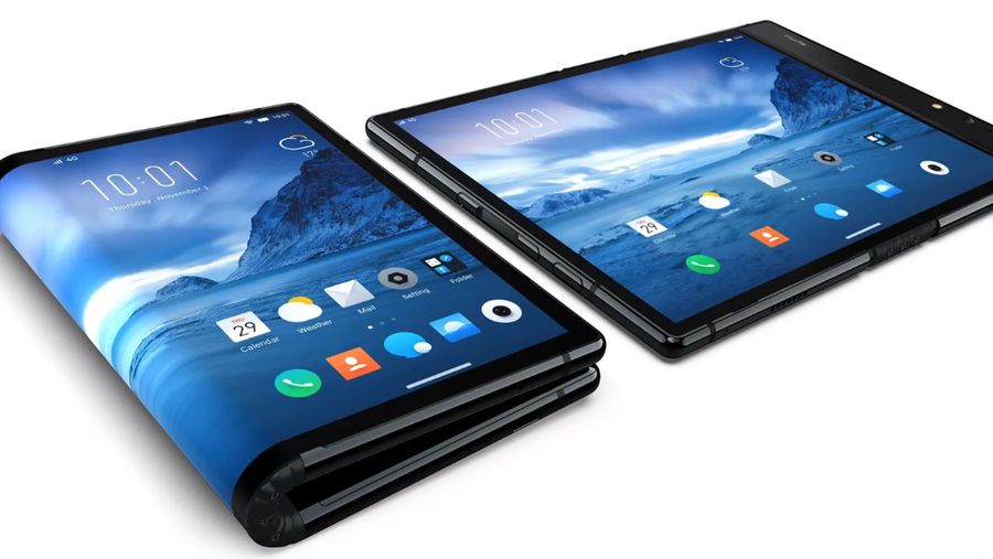 The foldable FlexPai smartphone