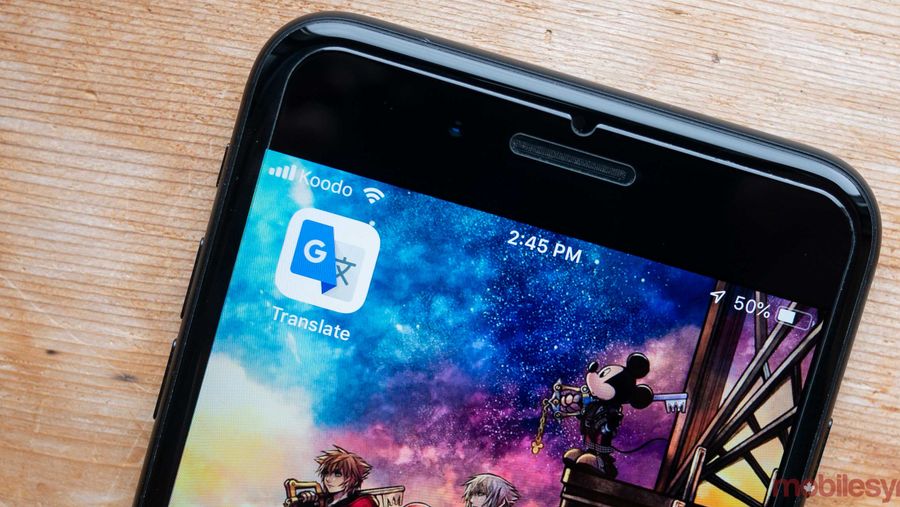 Google Translate iOS app
