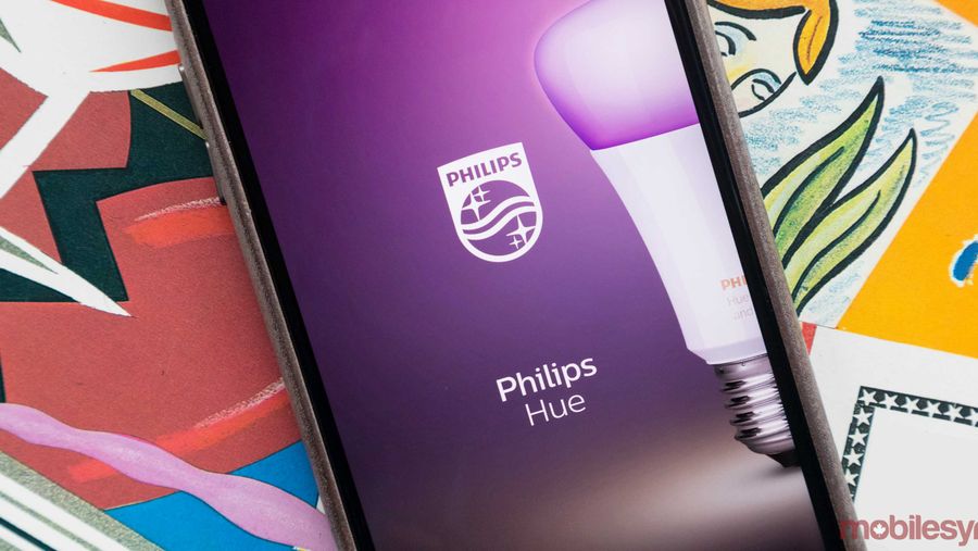 Philips Hue on phone