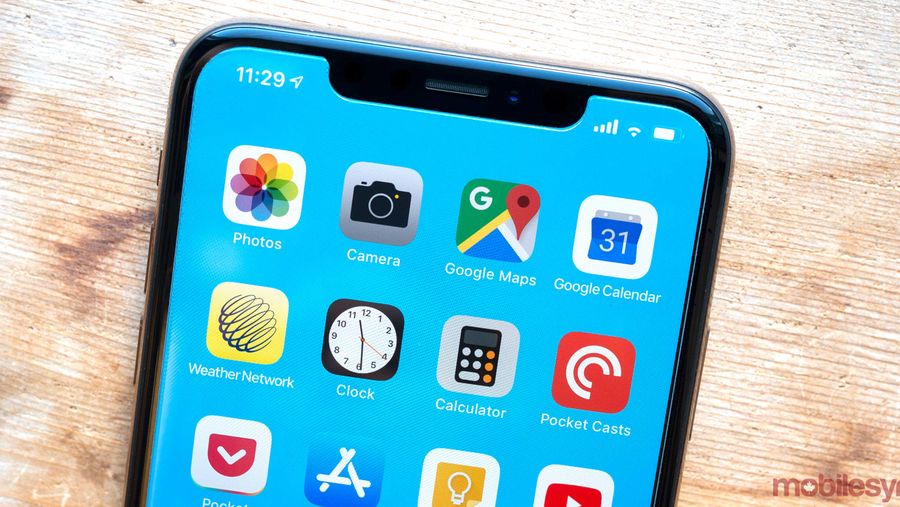 iPhone XS Notch