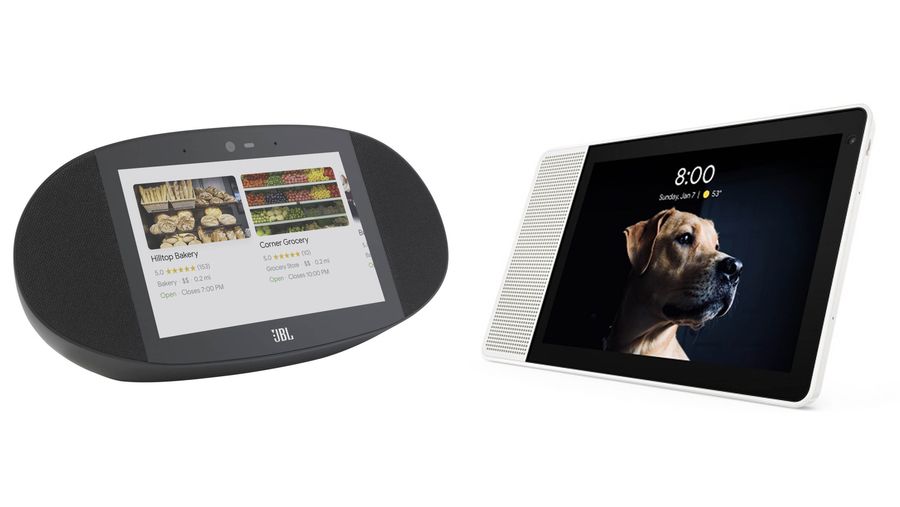 JBL and Lenovo smart displays