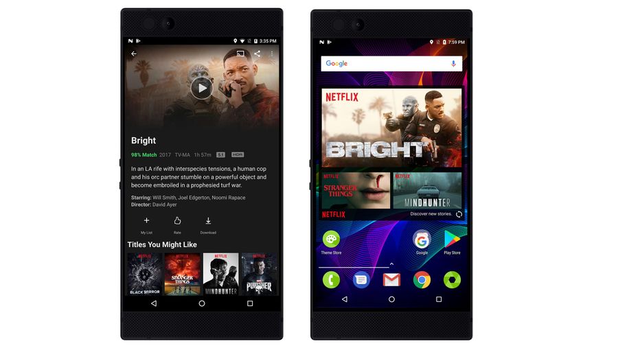 Netflix on Razer Phone