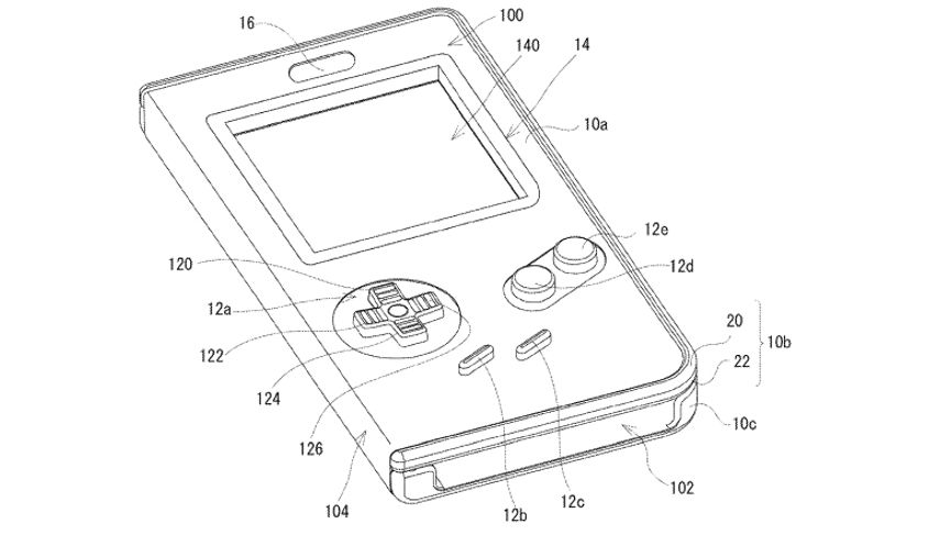 Game Boy smartphone patent