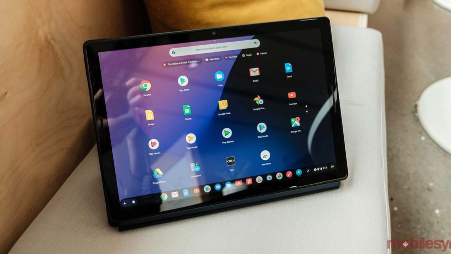 Pixel Slate header