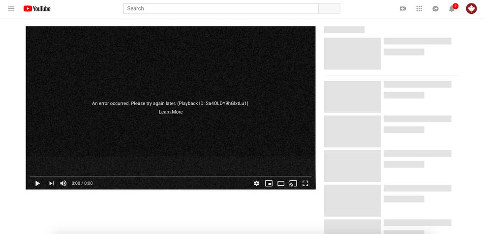 YouTube is back online [Update]
