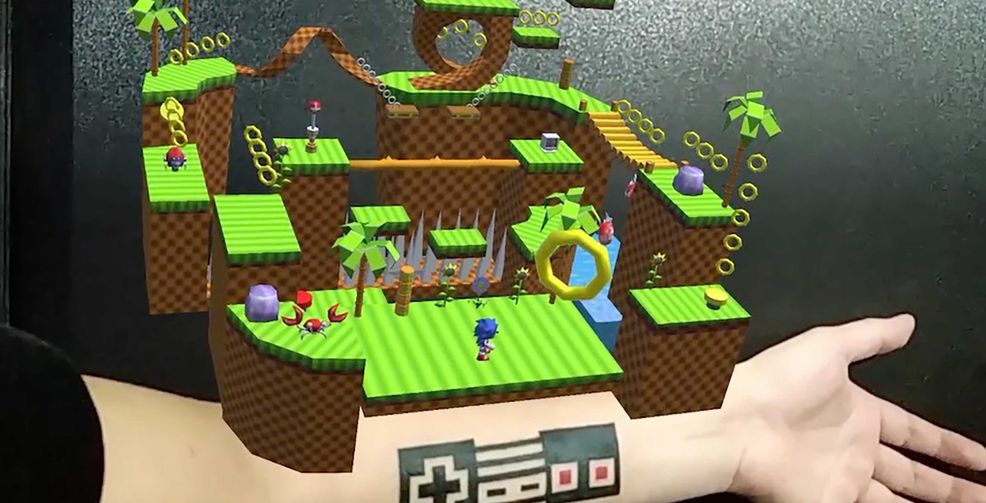 This augmented reality tattoo brings ‘Sonic the Hedgehog’ to life [Sticky or Not]