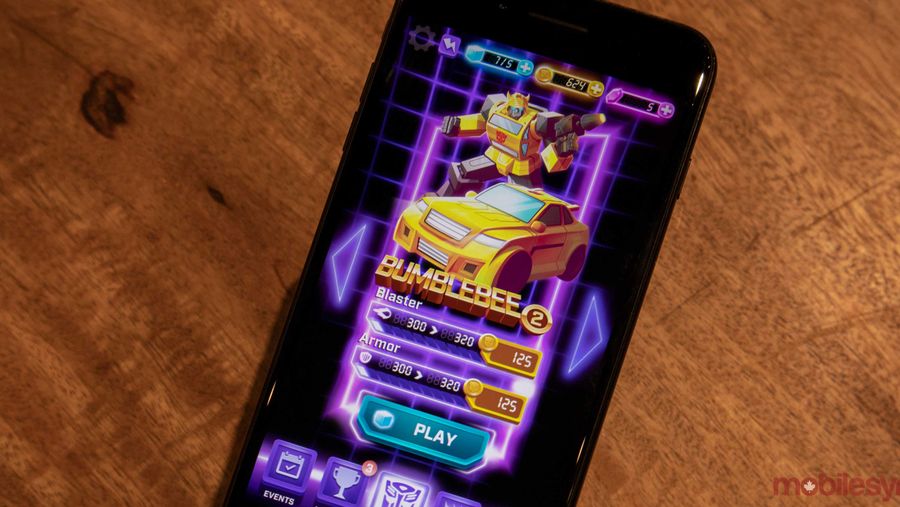 Bumblebee mobile game