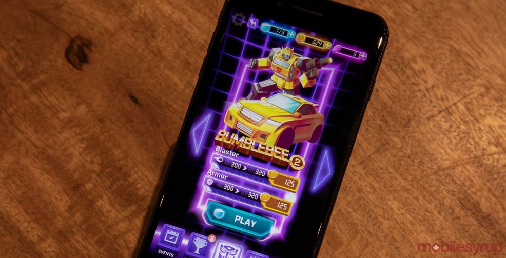 Bumblebee mobile game