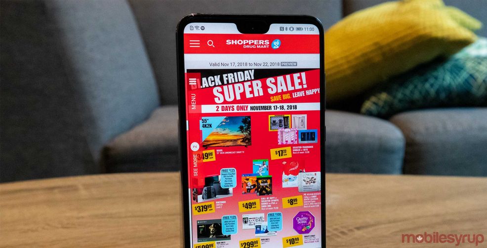 Shoppers Drug Mart Black Friday sale includes Nintendo Switch with $125 gift card for $379.99