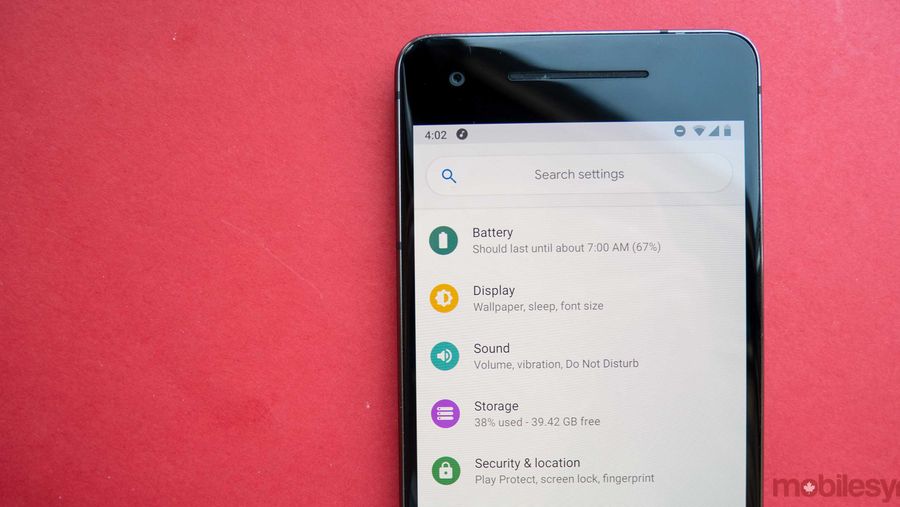 Android battery