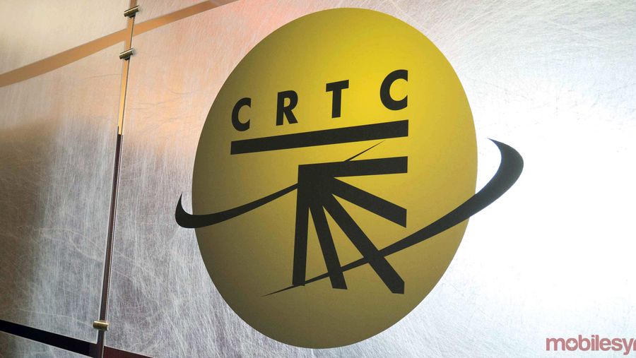 CRTC logo on wall