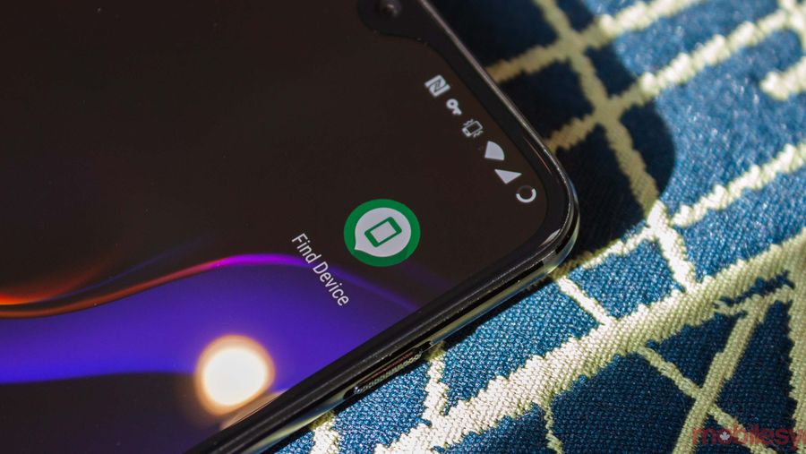 Find My Device on OnePlus 6T